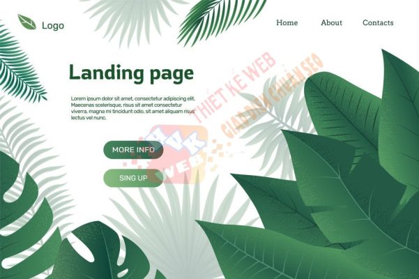 Website Landing Page Là Gì? Tại sao nên chọn Landing page để giới thiệu thương hiệu 1 hvkweb1